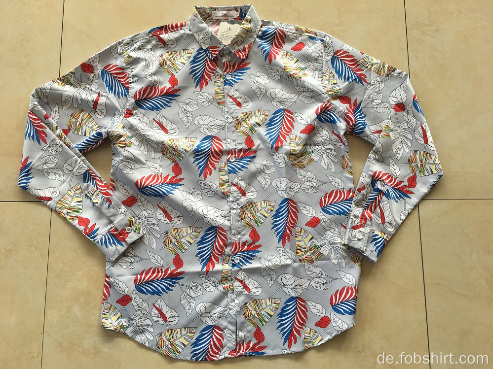 Baumwolldruck Hawaii Shirt Australien