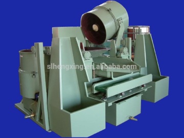 Automatic centrifugal disc polishing machine