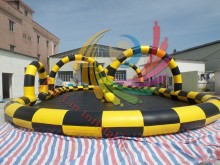 RL best selling inflatable track,inflatable sport games racing track for competition