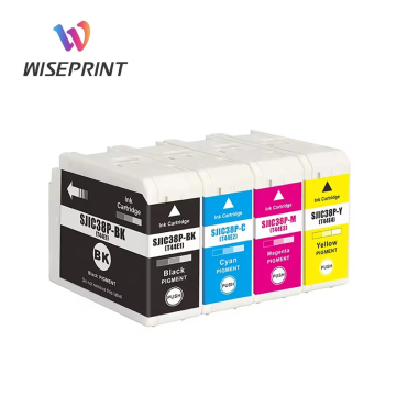 SJIC38P SJIC38 T44E1 T44E2 Color Compatible Ink Cartridge for Epson CW-C6030A CW-C6030P CW-C6530A CW-C6530 Printer