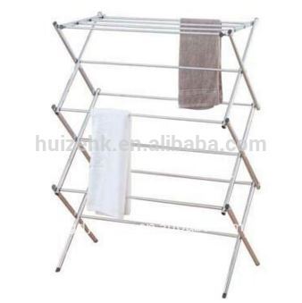Outdoor Folding Metal Clothes Drying Rack