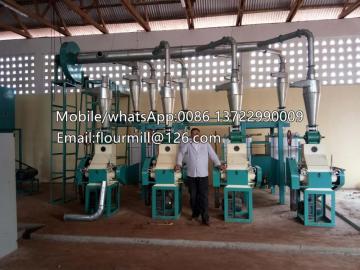 mini flour milling machine wheat