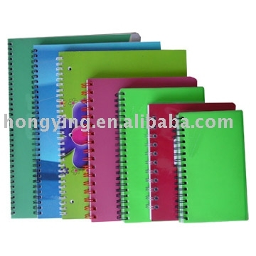 Wire-o notebook(PP notebook, diary notebook, exercise book)