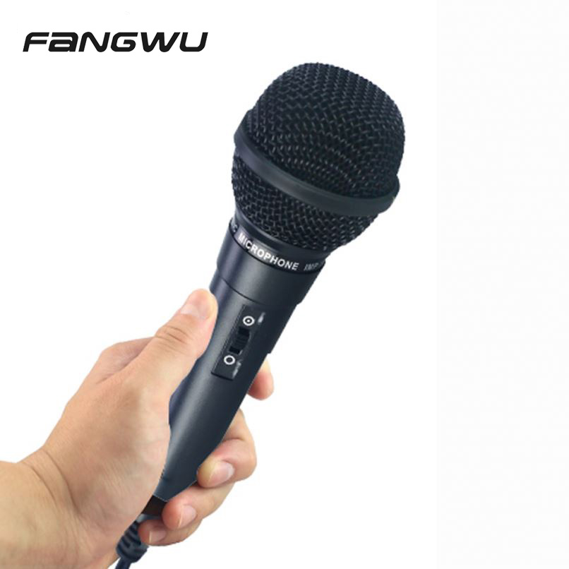 Top Quality Wired White Single Channel Handheld Microphone