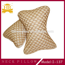 High quality bone shape ice silk auto neck pillow