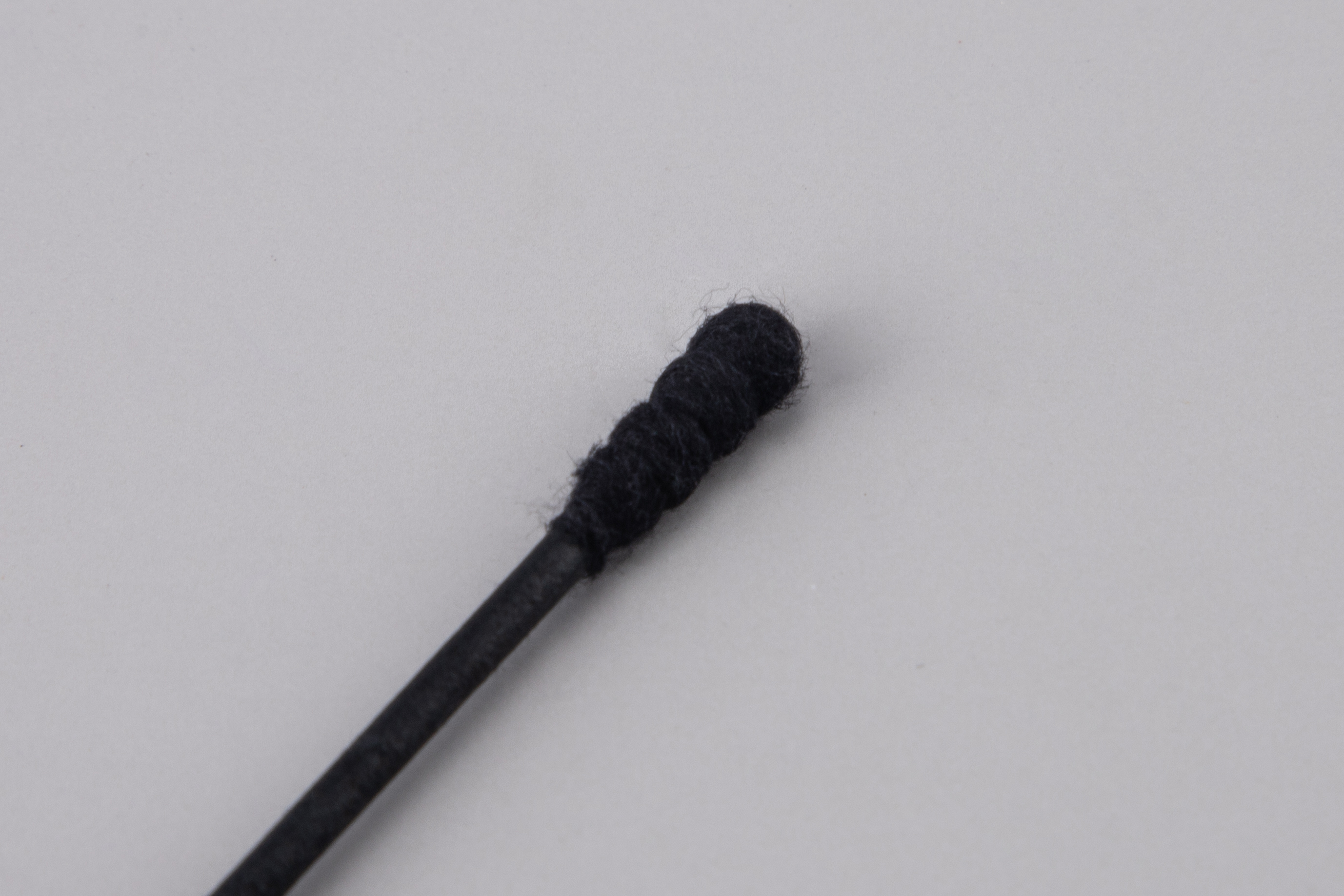 black paper spindle cotton swab screw spoon