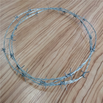 Galvanized Army Barbed Wire Barricades