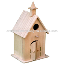 Unfinished Wooden Birdhouses for Crafting, Creating and Decorating,Wood crafts birdhouse Dongguan