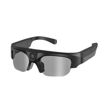 2K HD Action Camera Glasses with Bluetooth Speakers