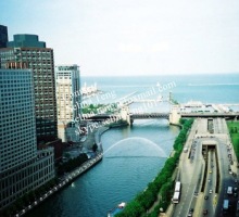 simple river water fountain