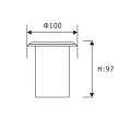 LEDER Active Pathway 3W LED Bodeneinbauleuchte