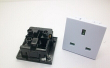 BS 15a socket power plug socket electrical British outlet dual usb ports 2.1a