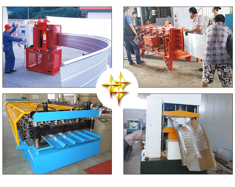 SX-ACM-914-610 K Span Arch Roof PPGI Roll Forming Machine Building Machine Tile Making Machinery Arch Metal Electric 15m/min