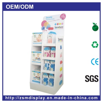 Customized Cardboard Paper Store Display Rack (GEN-FD013)
