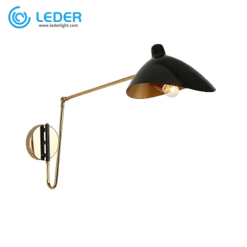 LEDER Black Indoor Wall Lamps