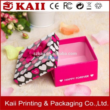 OEM shape necklace paper jewellry box