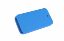Blue Iphone Leather Covers For Iphone 4g 4s / Slim Leather Case Oem