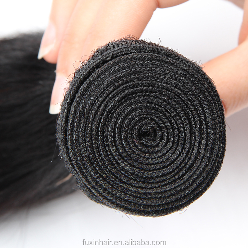 Qingdao Different Length Human Hair Extension Natural Color Brazilian Hair WEAVING Body Wave Non-remy Hair
