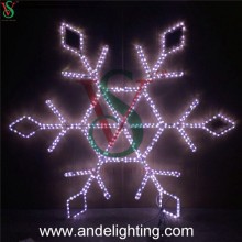 led snowflake window light christmas decoration