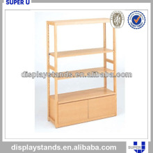 Multifunction Wooden bookshop tablet display stand