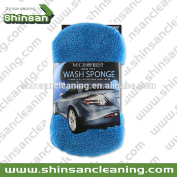 new style microfiber wash sponge/car wash sponge/microfiber car wash sponge