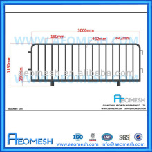 AEOMESH Iron Crowd Control Road Barricade