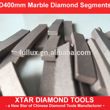 400mm Diamond segments for cutting marble