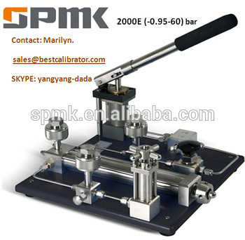 SPMK2000E portable pneumatic pressure test pump