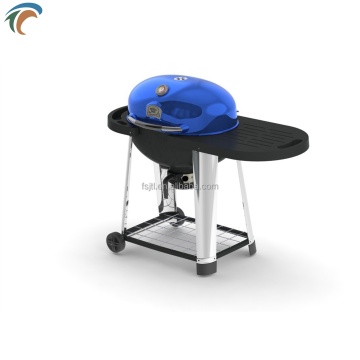 Kettle Bbq Grill Portable Kettle Movable Trolley Charcoal Barbecue Bbq Grill