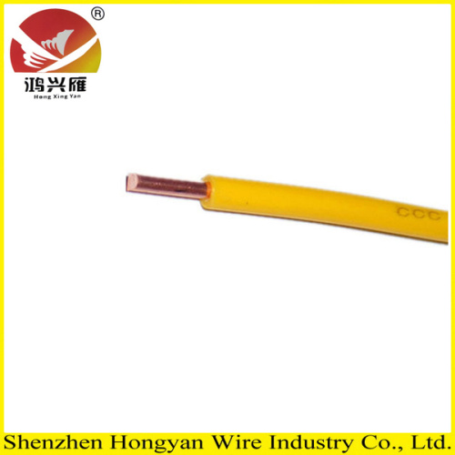 HOT selling 2.5mm single copper core electric bv cable with CE and factory price