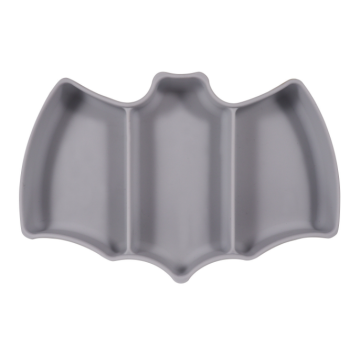 Plate d&#39;aspiration de silicone personnalisé Batman Poignée d&#39;aspiration