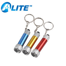 Brand Name Printing Mini Torch 5 LED Bulb Key Chain Keychain