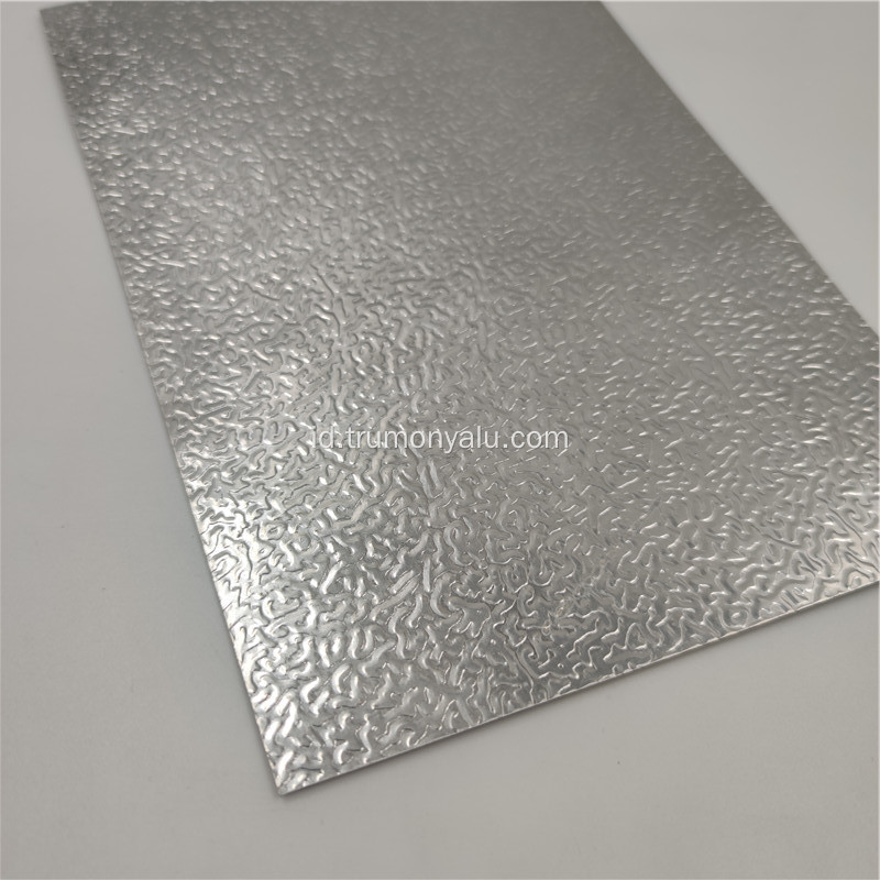 Dekorasi Lembaran Plat Aluminium Timbul