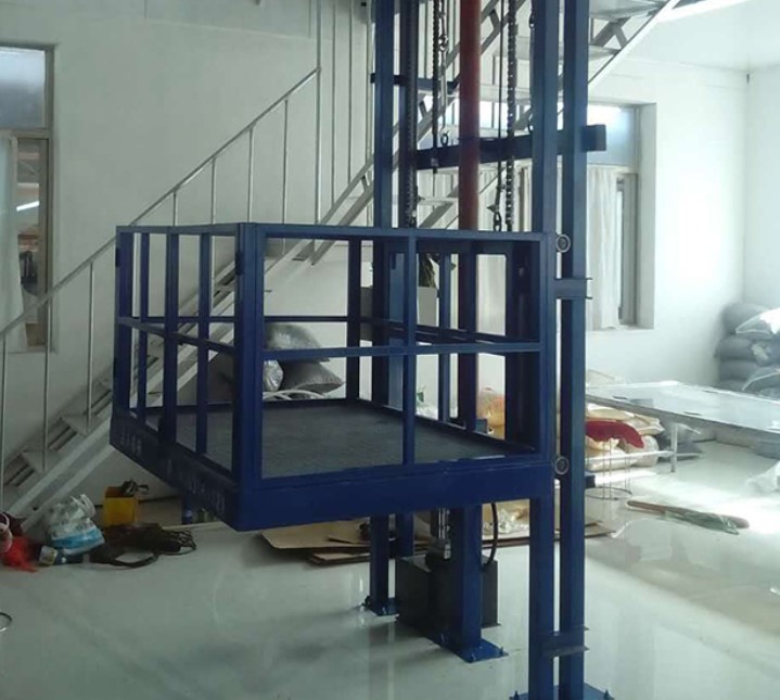 Guide Rail Type Lifting Platform Jpg