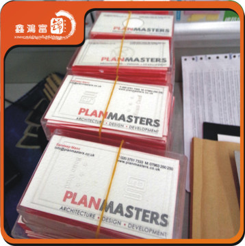 Custom business letterpress