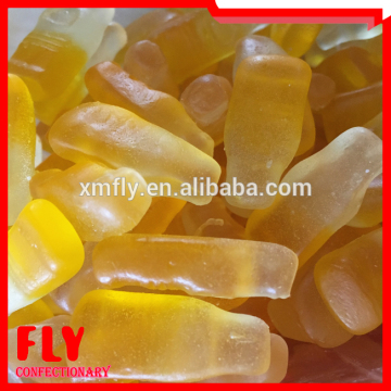 Lactobacillus Mango Flavored Sugar Free Cola Bottle Shaped Gummy Candy