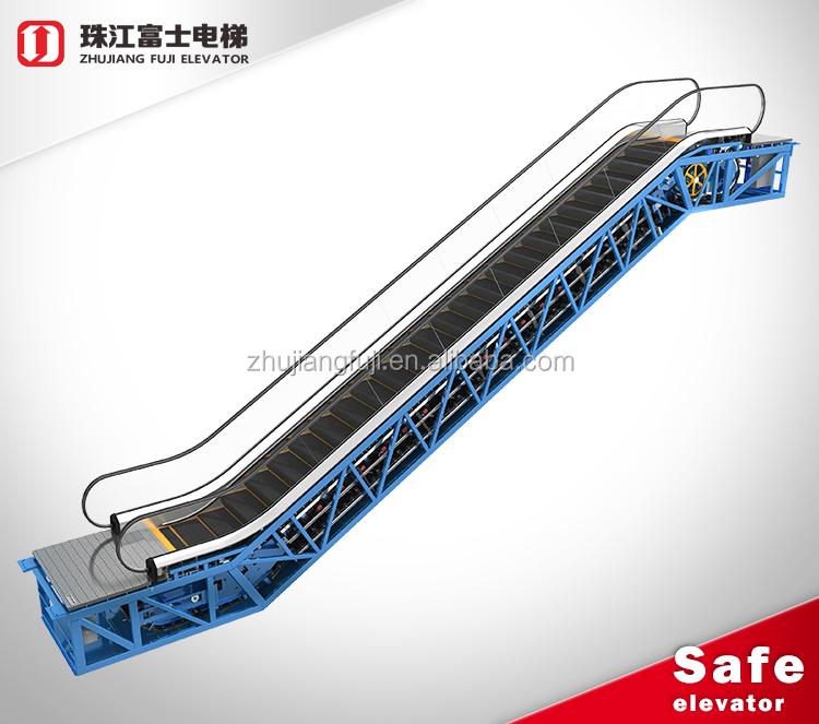 China ZhuJiangFuJi Escalator Riser Height Parallel Escalator Escalator in Mall