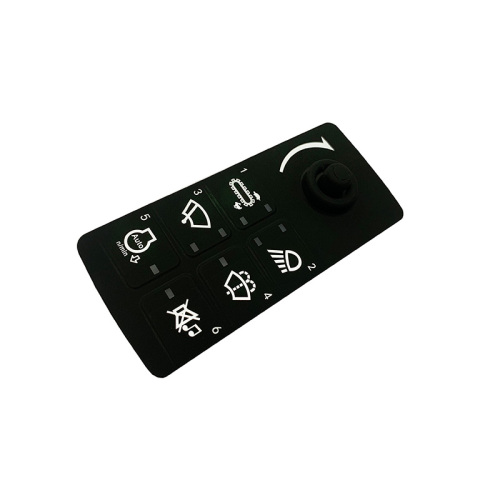 Graphic Overlay Silicone Rubber Membrane Keypad