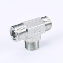 Hydraulic Parts Pipe Fittings Stainless Steel Male Tee