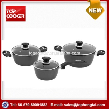 Easy-clean Aluminum Forged Casserole Pots And Pans