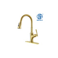 Stainless Steel Hot Cold Filtered Gold Kitchen Faucet