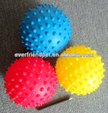 China Everfriendpet ball Vinyl Squeaky dog toys ball throw