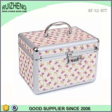 Best selling stylish aluminum jewely box