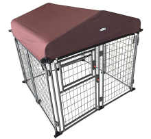 Outdoor Heavy Duty Kennel with Roof