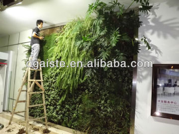plant artificial walls / artificial green wall artificial leaf wall