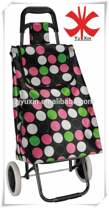 Insulated shopping trolley bag/foldable shopping trolley bag