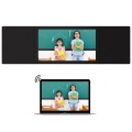 Wall-mounted LCD touch screen blackboard