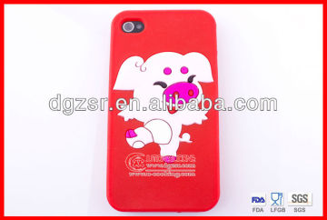 promotional new year gift silicone cell phone cover