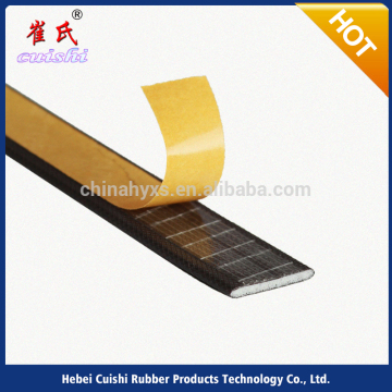 self-adhesive PU cladding sliding glass door seal