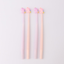 Cute Soft Silicone Rainbow Unicorn Shaking Pen